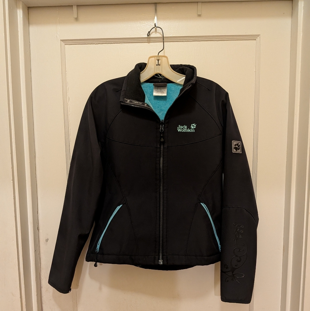 Jack Wolfskin Women’s "Icedancer" Softshell Jacket Fleece Lined Full Zip